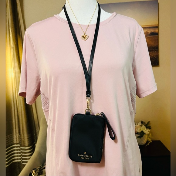 kate spade Accessories - Kate spade chelsea cardcase lanyard black